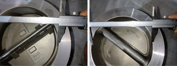 WCB 8" 150LB Dual Plate Lug Type Wafer Check Valve API594