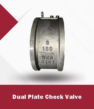WCB 8 150LB Dual Plate Lug Type Wafer Check Valve API594