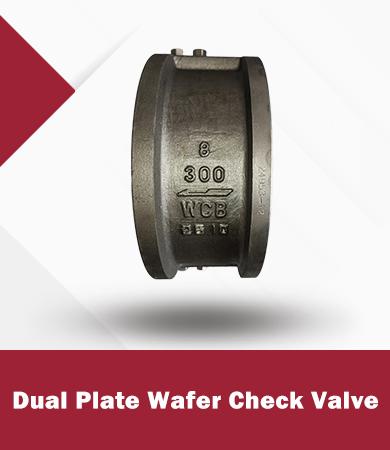 WCB 8 300LB Dual Plate Wafer Check Valve API 594